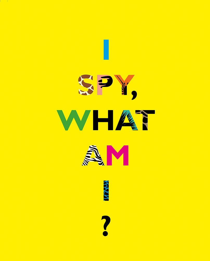 ILLUSTRATION BOOK: I SPY WHAT AM I