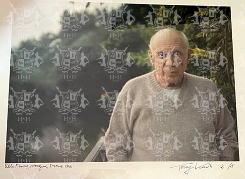 ‘Pablo Picasso, Mougins’ - Tony Vaccaro